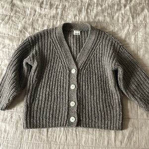 Babaa Sweater Cardigan No19 in Dark Mist